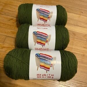 Craft Smart Leaf Green Yarn Bundle 21oz | medium 4 | 100% acrylic